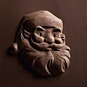 Un Père Noël tout chocolat