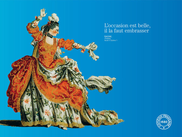 Racine et son set bleu, Phèdre