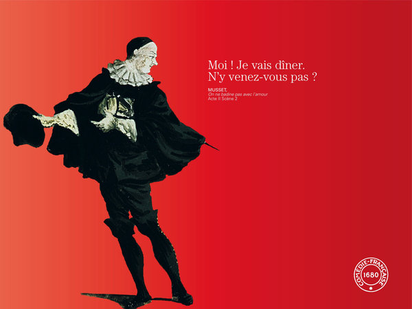 Rouge pour Musset qui ne badine pas avec le dîner
