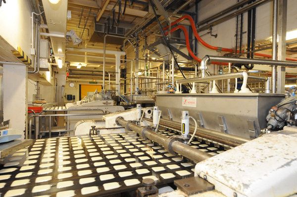 Les pâtons s'avancent inexorablement vers le chemin de la cuisson