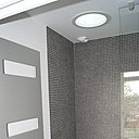 Un puits de lumière naturelle signé Ross Lovegrove éclaire la salle de bains