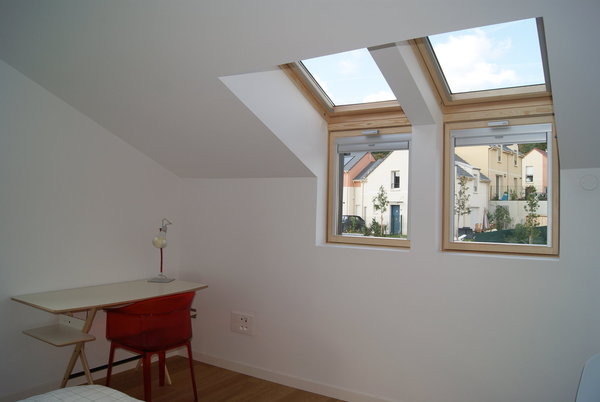 De nouveaux modules peuvent être ajoutés si nécessaire, pour augmenter la surface habitable de 130 m² actuellement