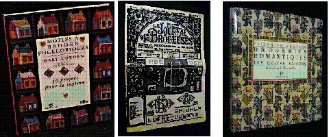 Sélection d 'ouvrages  anciens et recherchés sur la thématique broderie et dentelles www.abraxas-libris