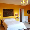 Couleurs indiennes dans la chambre Jaïpur