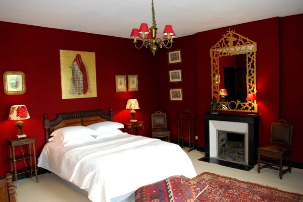 Ambiance vénerie pour la chambre Saint-Hubert