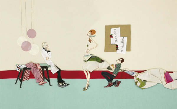 Illustration pour la mode