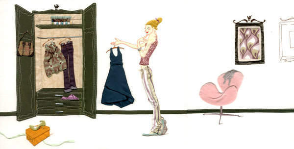 Illustration pour la mode