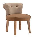 Petite chaise Dolly, à glisser sous une coiffeuse ou à installer dans une chambre