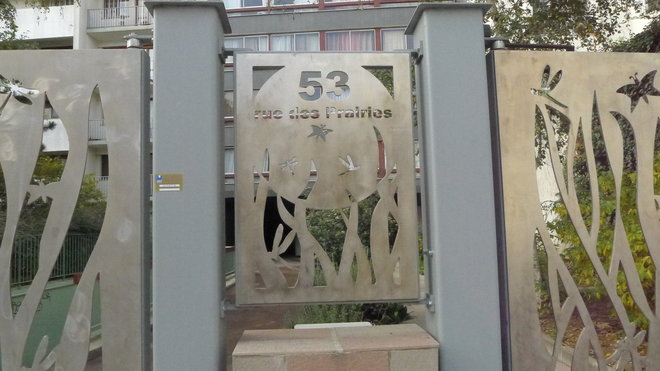 N° 53 rue des Prairies à Paris XXème © Béatrice Coron