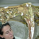 Restauration d’une console en bois doré