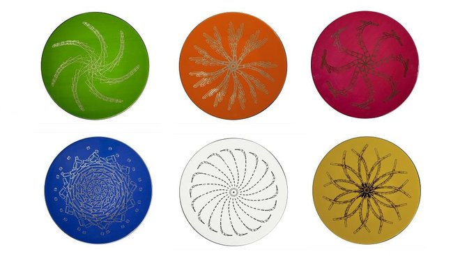 L’artiste Miguel Chevalier décline ses Constellations sur porcelaine. Edition limitée pour le Royal Limoges