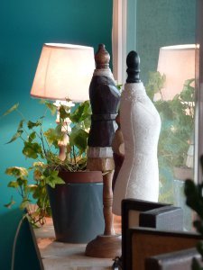 Petits mannequins décoratifs et fonctionnels