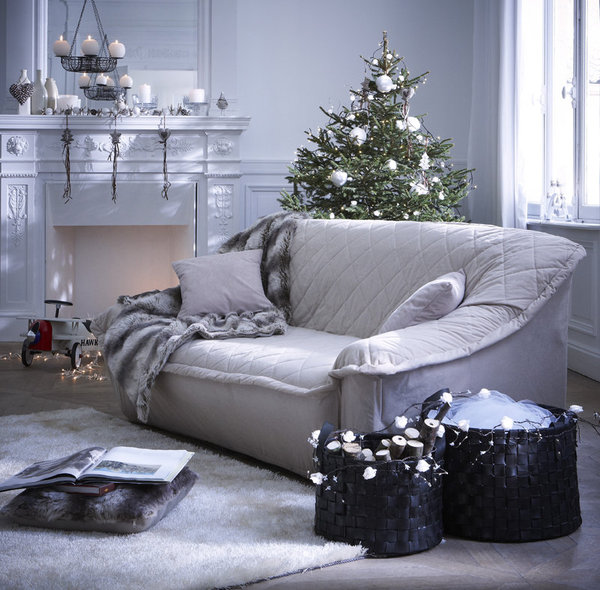 Pour les fêtes de fin d’année, la nature s’invite à votre table pour une ambiance douillette et scandinave.