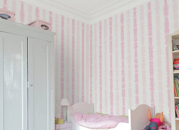 L'intégrale des 240 Fables de La Fontaine, un papier peint graphique et ludique.