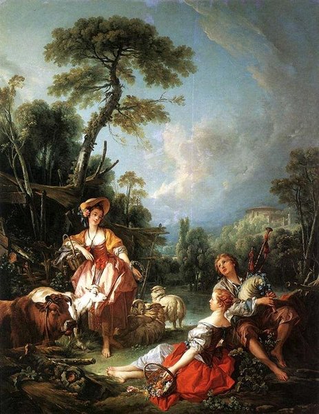 Un été pastoral, par François Boucher