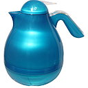 Une théière isolante couleur azur. 1 litre. 14 €. Little Extra.