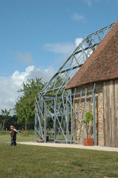 L’extension accueille une belle cuisine ouverte et conviviale.