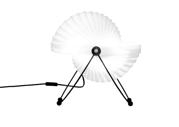 La lampe Eclipse, tel un parfait coquillage