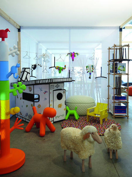 Un joli espace dédié au mobilier pour enfants