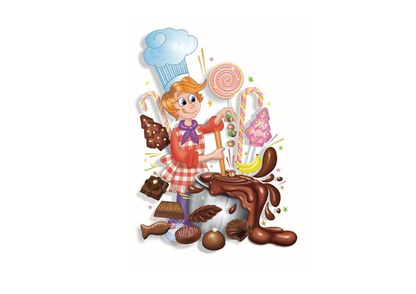 Faire des chocolats, doser les arômes, les produire dans des moules, faire des sucettes... Miam!