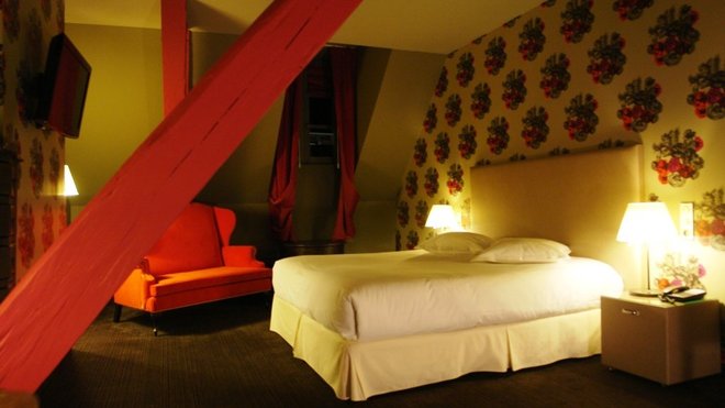 Vue d'ensemble de la chambre