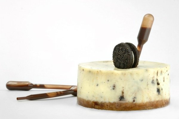 Oreo au chocolat noir pour une saveur straciatella