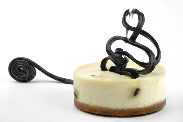 Clé de sol en réglisse pour la variante éponyme