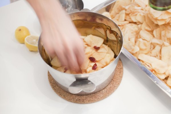 Le montage d'une charlotte