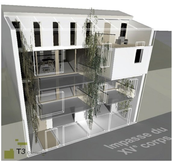 Médaille d'or Innovation pour cette maison de ville en zone classée, Entreprise Provençale de Construction