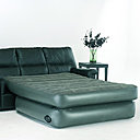 Leader canadien des fauteuils et canapés de haute relaxation, Elran propose en option sur certains modèles de sa gamme que le canapé se métamorphose en lit gonflable