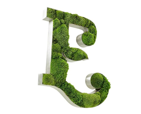 Stylé, le "E" de mousse