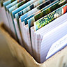 Cartes postales anciennes pour intercalaires d'agenda.