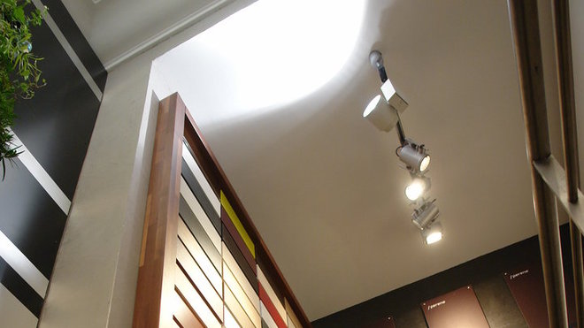 Mur d'échantillons et de matières Mur d'échantillons et de matières