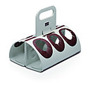 Pour ranger les bouteilles, ou les transporter, sans craindre les chocs. Cet étui est pliable. 39,90 €. Wine Up. Attitudes News. www.attitudesnews.fr