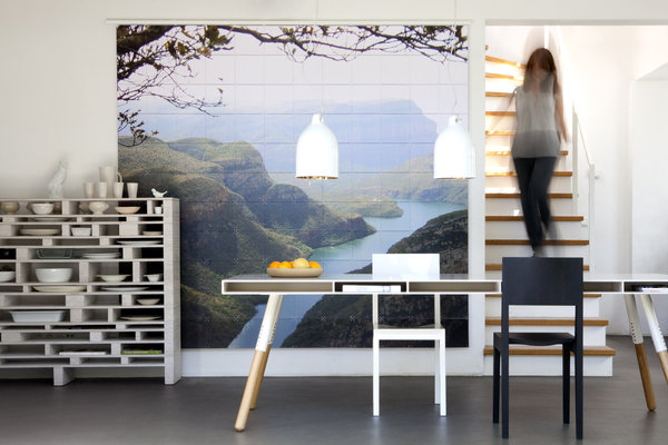 Douceur d'un paysage pour donner de la profondeur à une pièce.