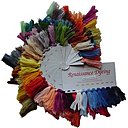 Carte du nuancier des laines Poll Dorset de Renaissance Dyeing