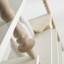 En bois tourné, 4 modèles de montants à votre disposition pour donner du style