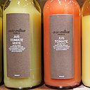 Palette de jus de tomates d'Alain Milliat, un concentré de fruit et de saveur.