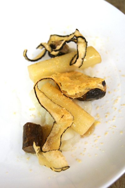 Topinambours et salsifis en toute simplicité.