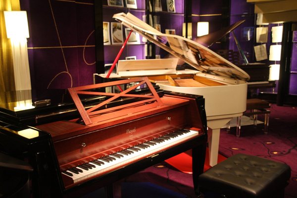 Attenant à la salle éponyme, le showroom parisien, conçu par Jacques Garcia.