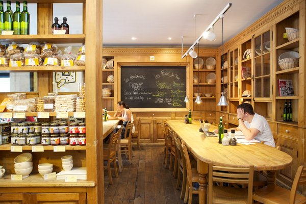 Au Pain Quotidien, le menu est au tableau : produits simples, mais qualitatifs et assemblés avec soin.