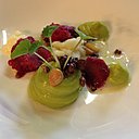 Betterave et avocat... au moment du dessert !