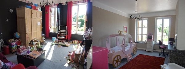 La sobriété est de mise dans l'art du home staging.