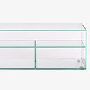 L’ouverture et la transparence jusqu’au bout avec ce petit meuble audiovisuel « Gem » avec une structure et des étagères en verre, conçu par Matthew Hilton pour Habitat. l.90 x H.35 x P.35 cm, 500 euros. L’ouverture et la transparence jusqu’au bout avec ce petit meuble audiovisuel « Gem » avec une structure et des étagères en verre, conçu par Matthew Hilton pour Habitat. l.90 x H.35 x P.35 cm, 500 euros.