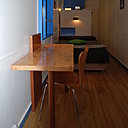 L'une des cellules, chambre sobre et confort sommaire.