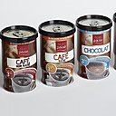 Une boisson chaude à 1000 lieues du premier bar? C'est maintenant chose possible avec les canettes auto chauffantes qui existent en 5 variétés, Nutripause.