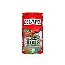 Decapex propose un décapant spécial sols. Si vos tomettes sont recouvertes de plusieurs couches de cire, voire de rouge de Prusse, ce produit vous aidera à rajeunir la terre cuite.