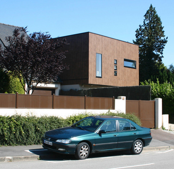 Une extension qui se situe à Orvault en Loire Atlantique.