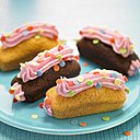 Un dessert parfait pour les visites surprises, ces petits éclairs rappelle la saveur sucrée de la barbe à papa, pour une rencontre entre moelleux et légèreté.