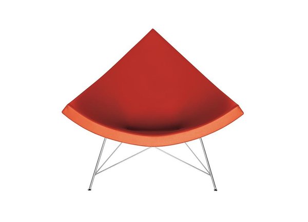 Dessiné en 1955 et attribué à George Nelso, le fauteuil Coconut demeure un grand classique du design toujours édité par Vitra.